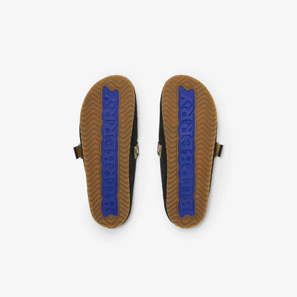 Check Suede Urchin Clogs